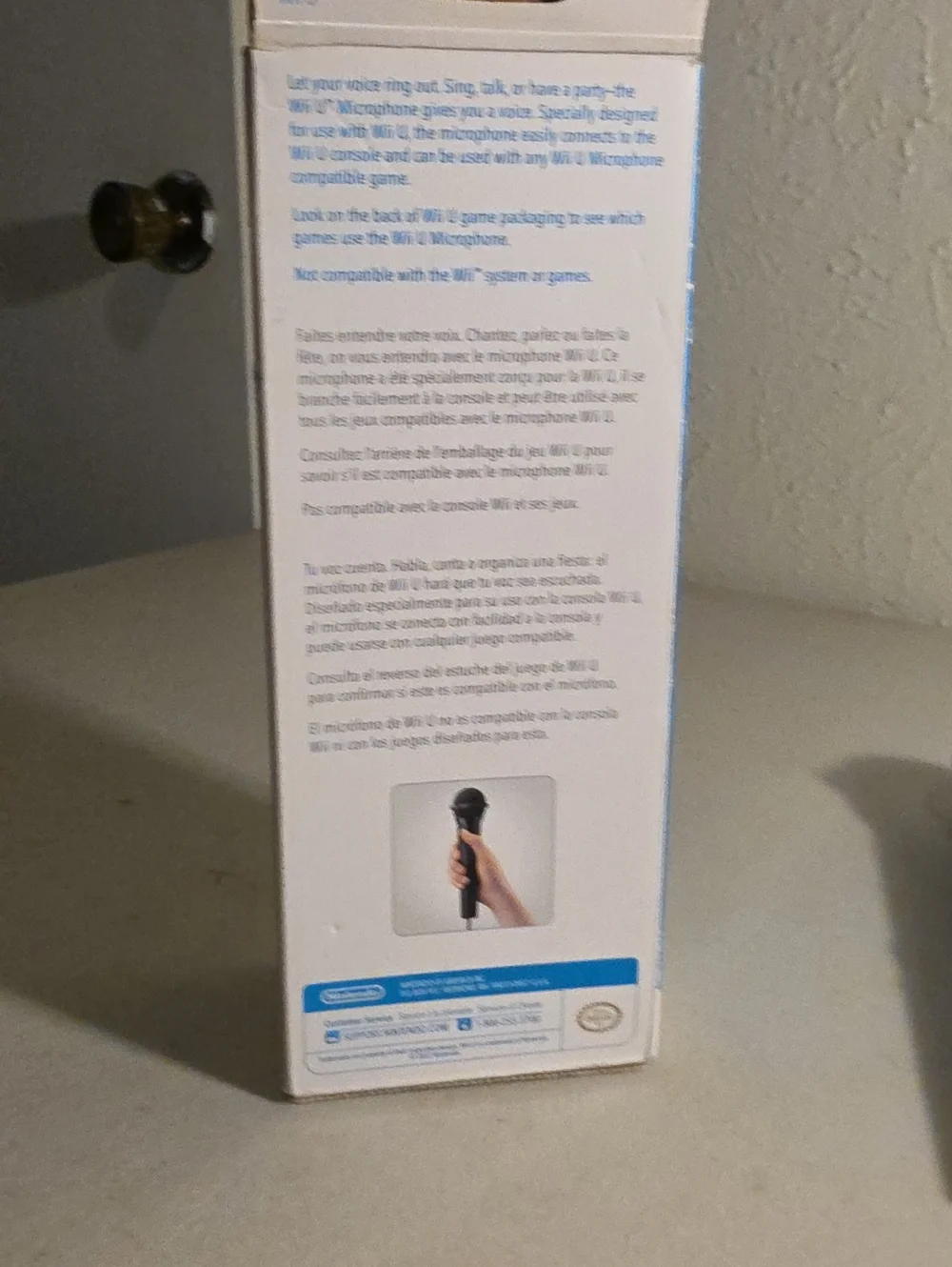 Nintendo wii microphone